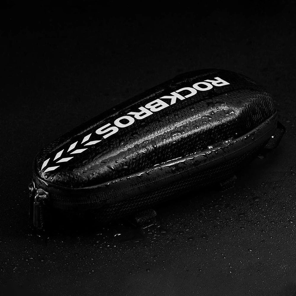 Torba rowerowa Rockbros B60 wodoszczelna na ramę - czarna – zdjęcie 4