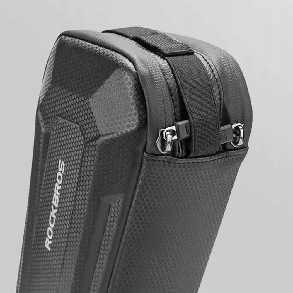 Torba rowerowa Rockbros B67 wodoodporna na ramę - czarna – zdjęcie 10