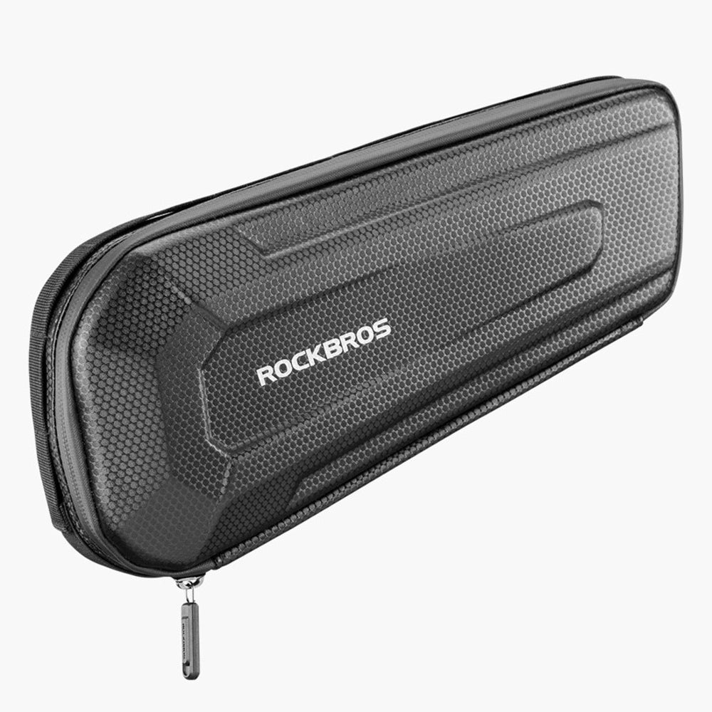 Torba rowerowa Rockbros B66 wodoodporna na ramę - czarna – zdjęcie 2