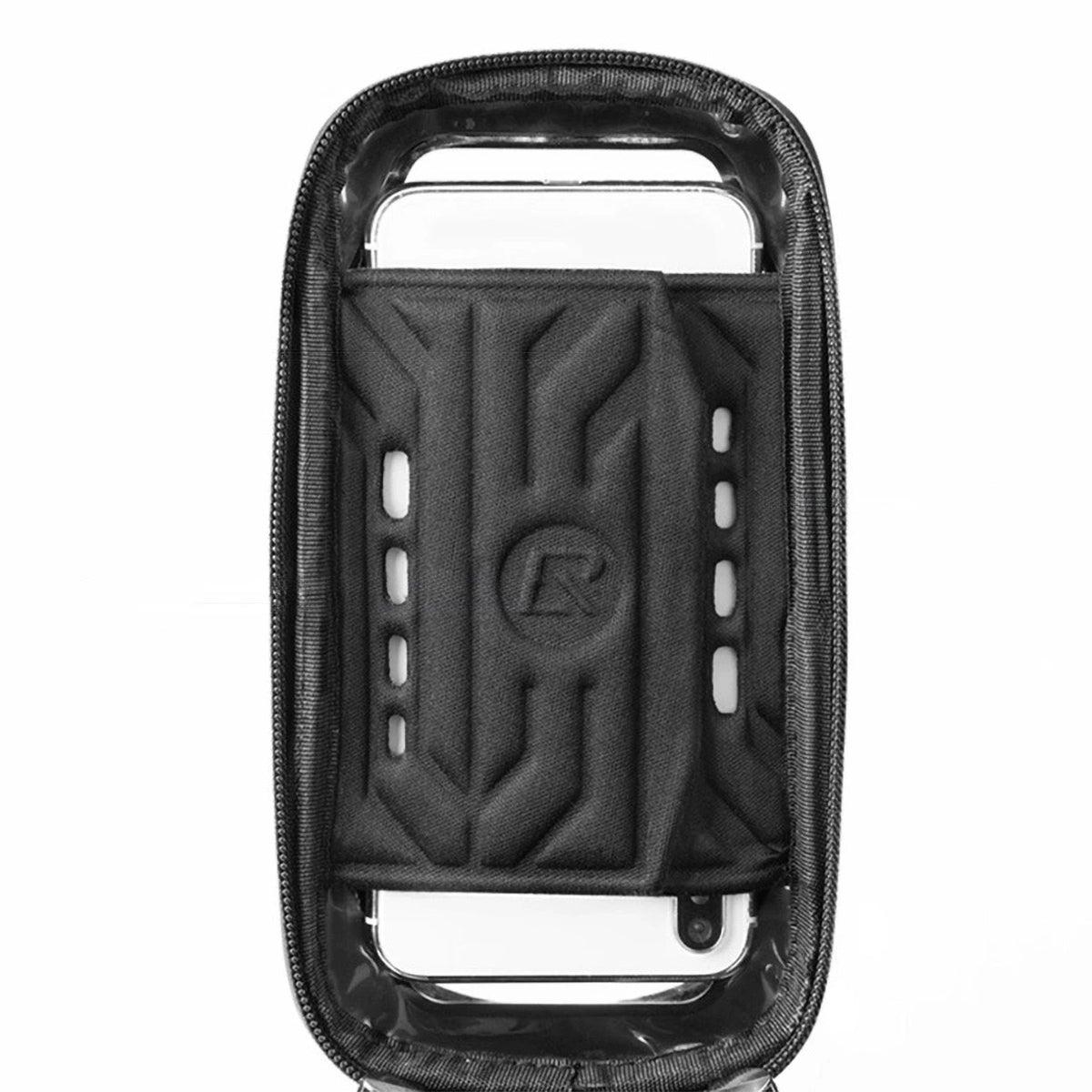Sakwa rowerowa Rockbros B68 na ramę na telefon i pokrowcem 1.7l - czarna – zdjęcie 2