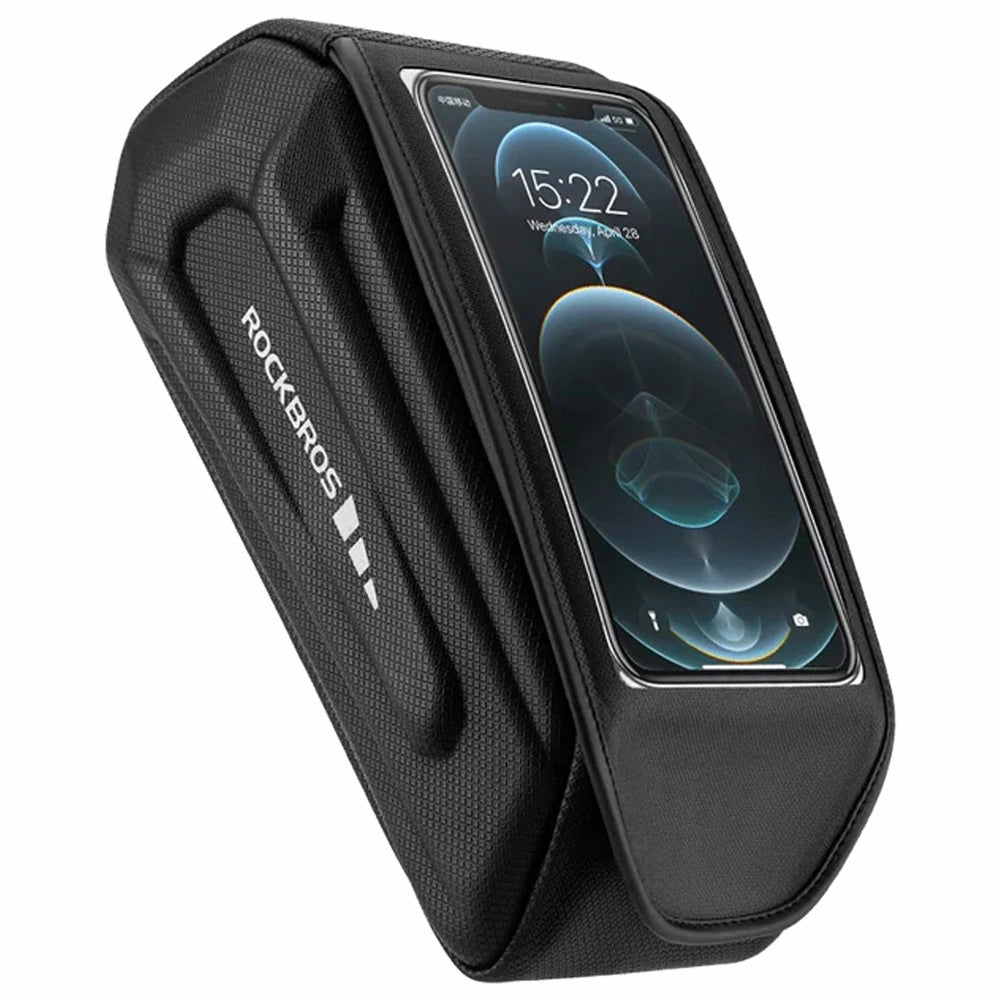 Torba rowerowa Rockbros 30120064001 wodoodporna na telefon - czarna