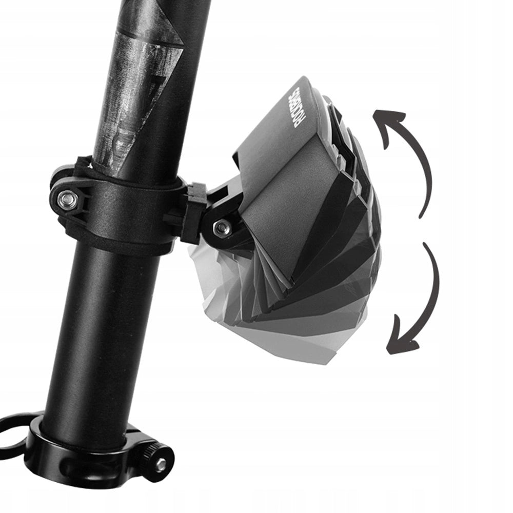 Lampka rowerowa tylna Rockbros LKWD-R1 z laserem i pilotem + - czarna – zdjęcie 6