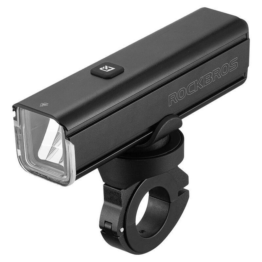 Lampka rowerowa przednia Rockbros 24610002001 1000 lm + kabel - czarna