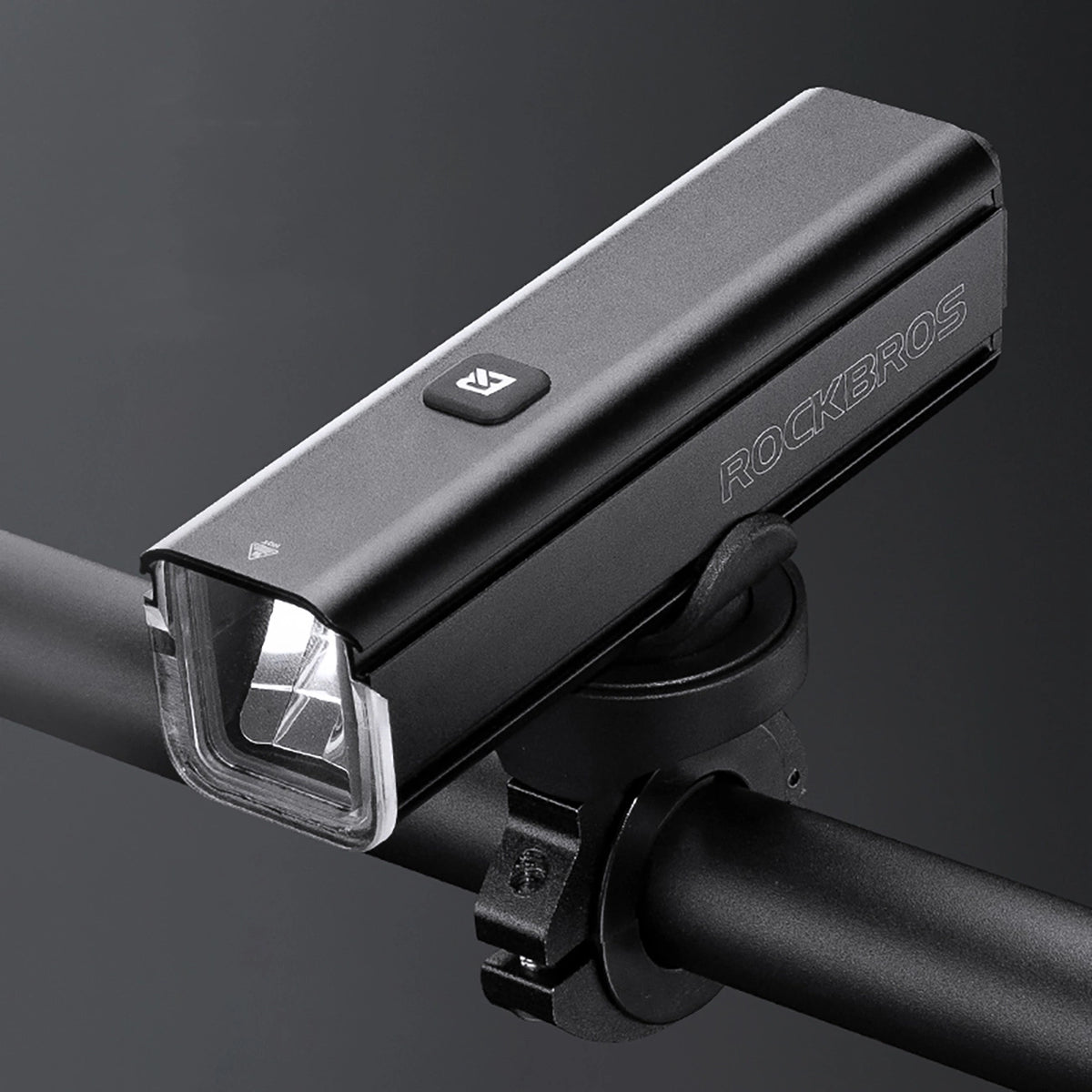 Lampka rowerowa przednia Rockbros 24610002001 1000 lm + kabel - czarna – zdjęcie 14