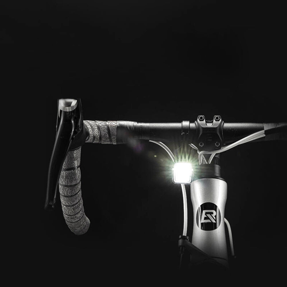 Lampka rowerowa przednia Rockbros 24610002001 1000 lm + kabel - czarna – zdjęcie 5