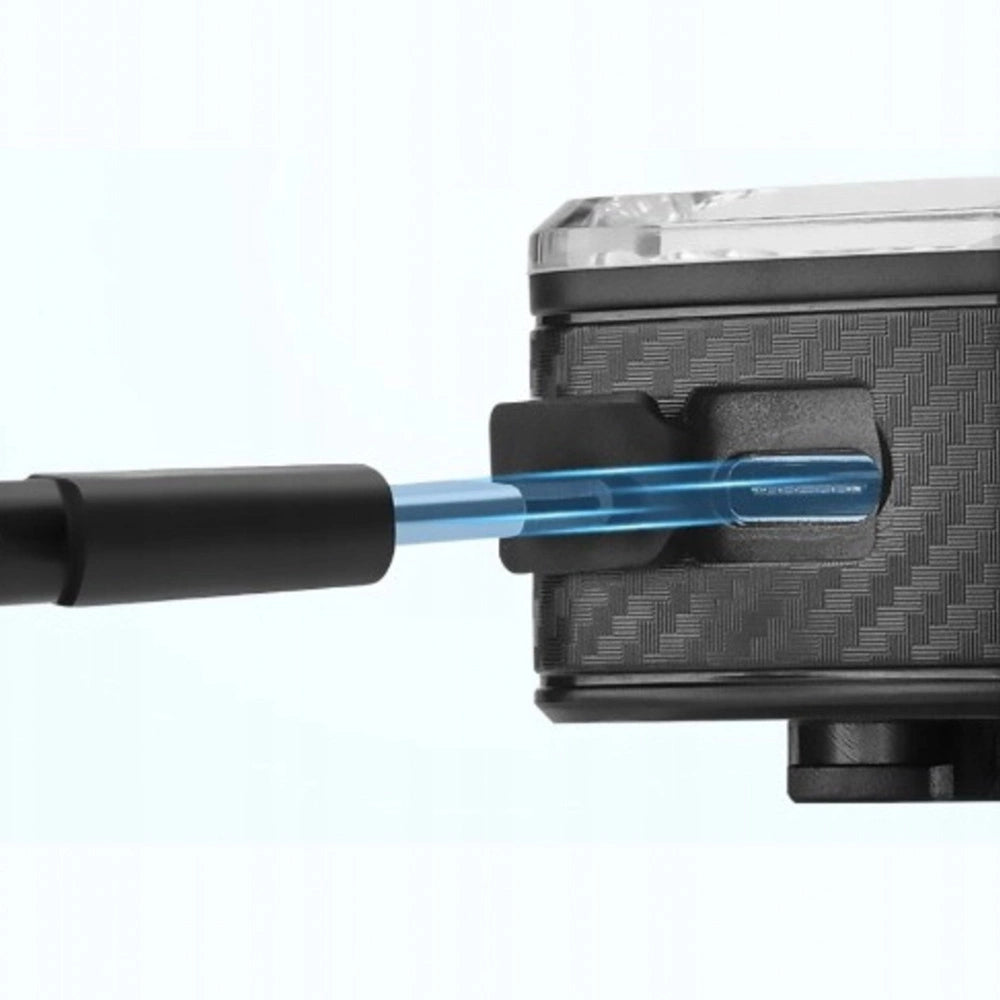 Lampka rowerowa tylna Rockbros Q2S LED z inteligentnym systemem - czarna – zdjęcie 6