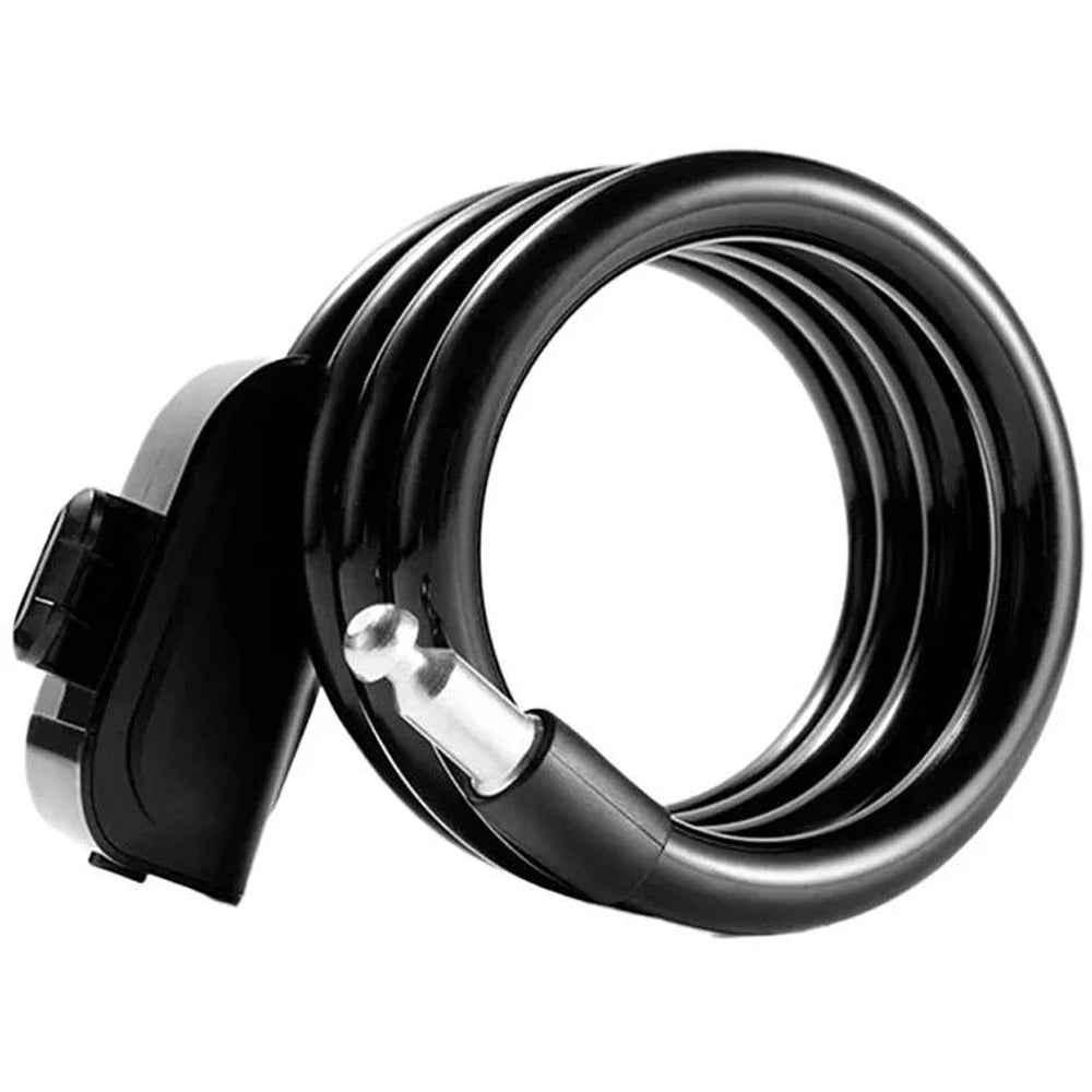 Zapięcie rowerowe Rockbros RKS515-BK na klucz 1,1m - czarne – zdjęcie 2