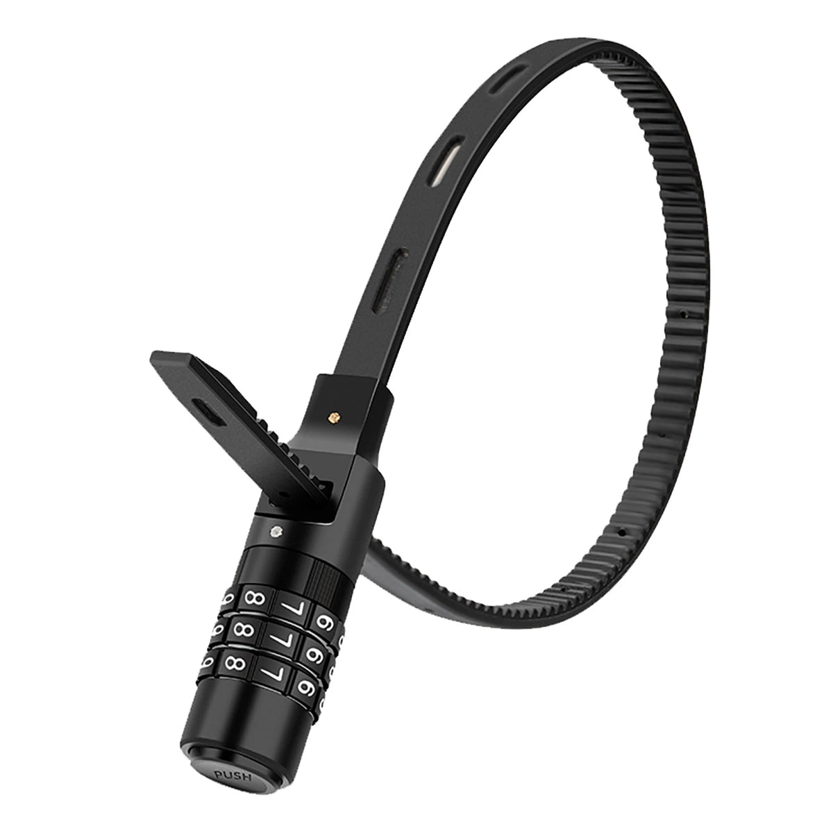 Zapięcie rowerowe Rockbros 3240001001 na szyfr 0,5m - czarne