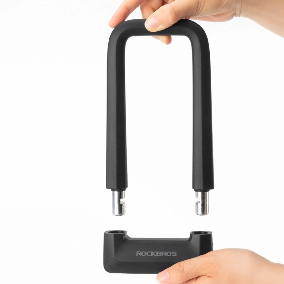 Zapięcie rowerowe Rockbros RKS626-BK U-lock - czarne – zdjęcie 2