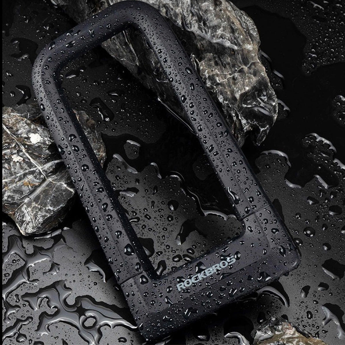 Zapięcie rowerowe Rockbros RKS626-BK U-lock - czarne – zdjęcie 7