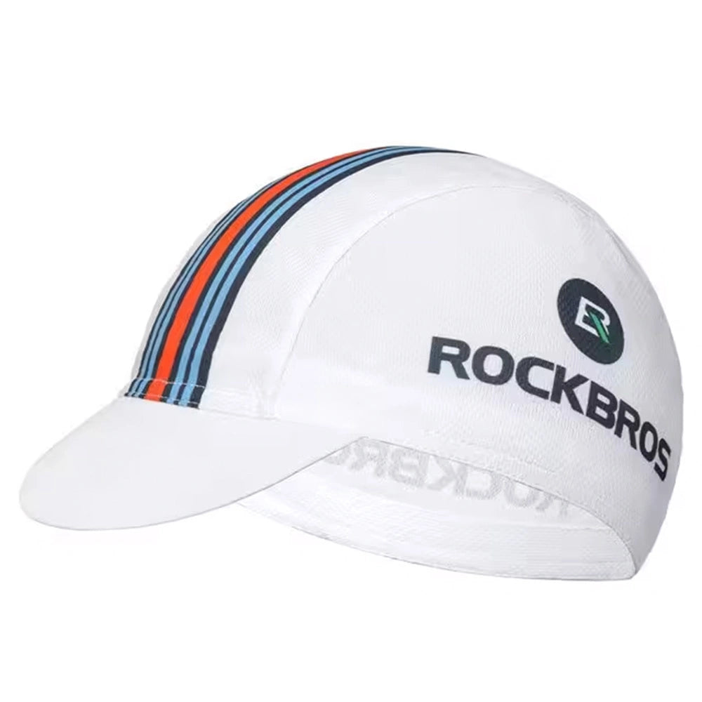 Czapka kolarska Rockbros MZ10022 z daszkiem - biała