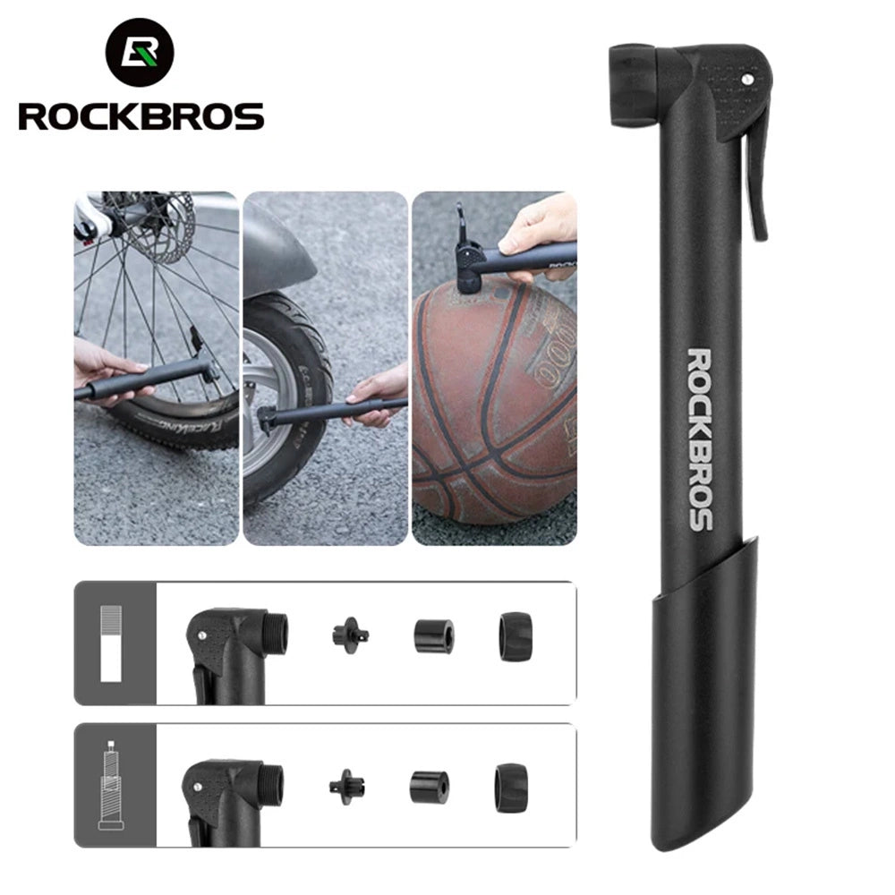 Pompka rowerowa Rockbros 42520001001 - czarna – zdjęcie 4