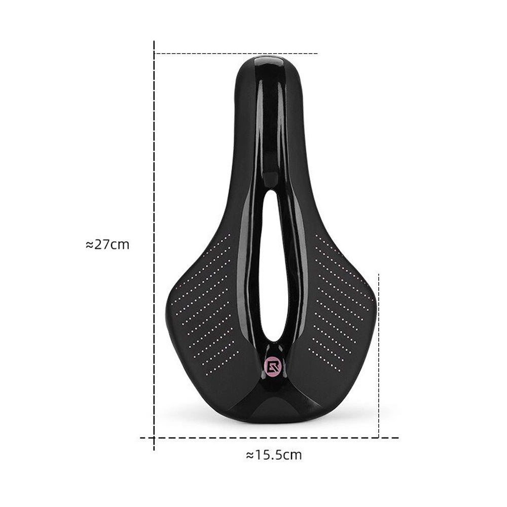 Siodełko rowerowe Rockbros 38210005001 piankowe MTB - czarne – zdjęcie 4