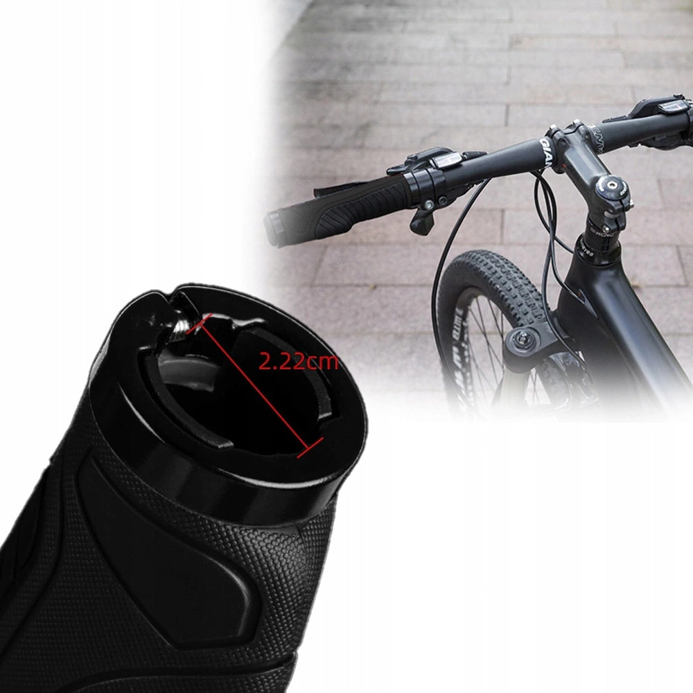 Gripy rowerowe Rockbros BT1802BK - czarne – zdjęcie 3
