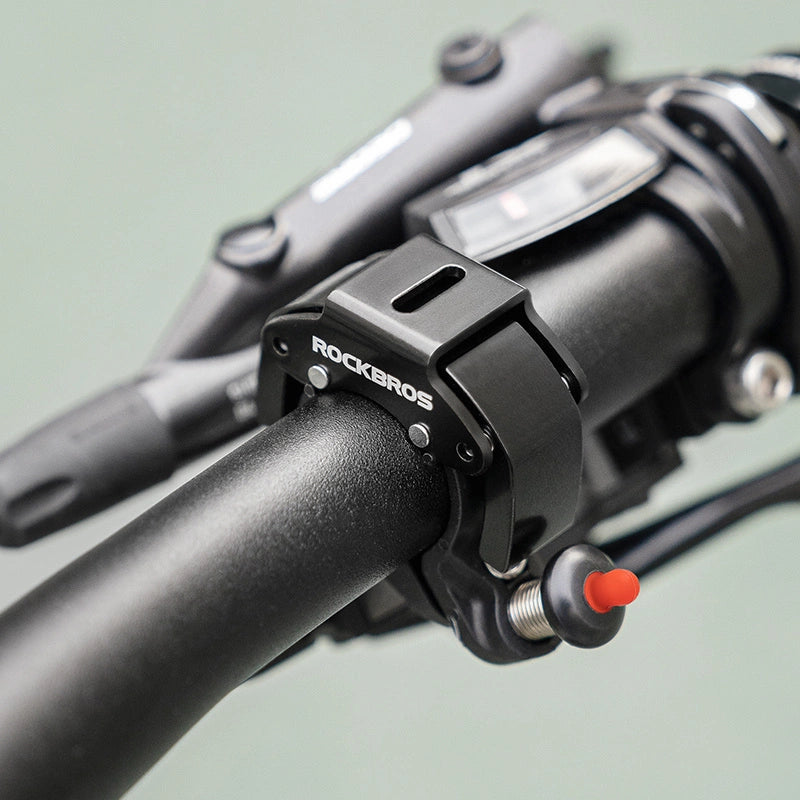 Dzwonek rowerowy Rockbros 34210006001 kształt C - czarny – zdjęcie 8