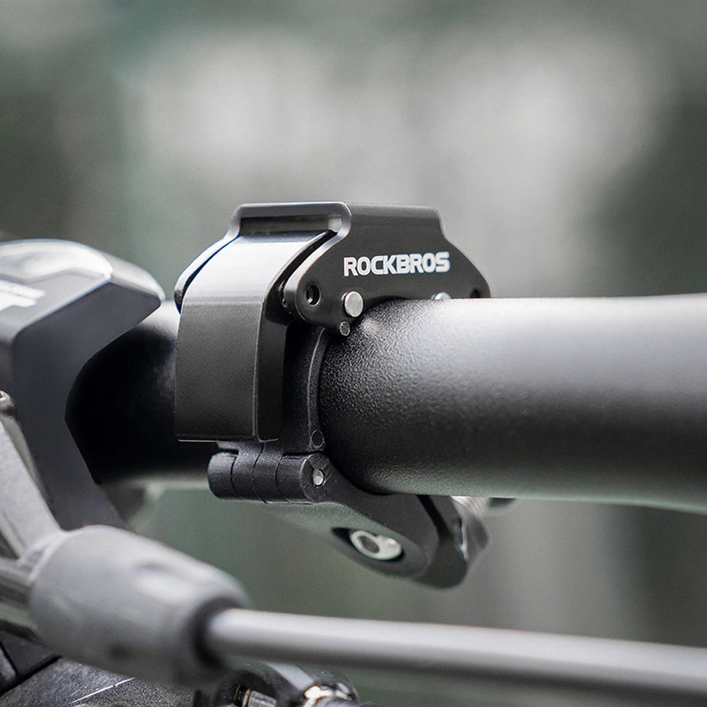 Dzwonek rowerowy Rockbros 34210006001 kształt C - czarny – zdjęcie 9