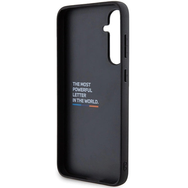 Etui BMW Leather Carbon na Samsung Galaxy S23 FE - czarne – zdjęcie 6