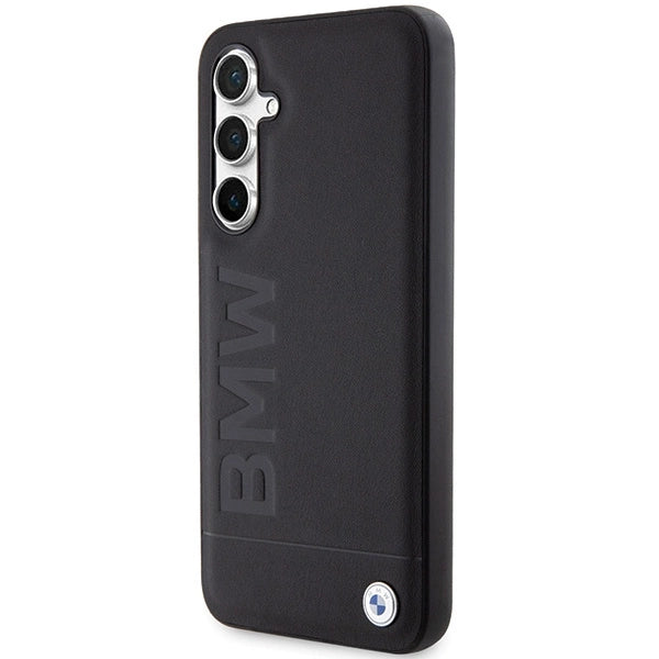 Etui BMW Leather Hot Stamp na Samsung Galaxy S23 FE - czarne – zdjęcie 2