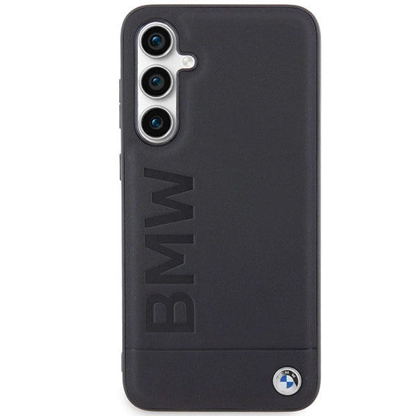 Etui BMW Leather Hot Stamp na Samsung Galaxy S23 FE - czarne – zdjęcie 3