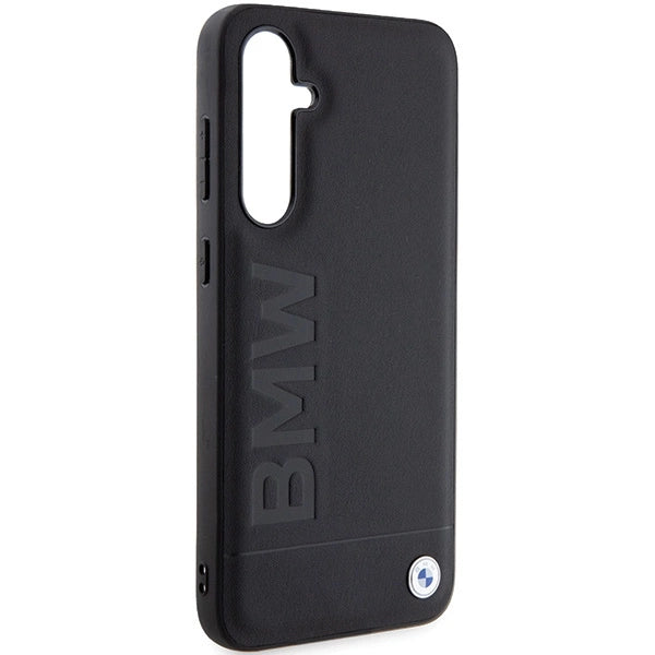 Etui BMW Leather Hot Stamp na Samsung Galaxy S23 FE - czarne – zdjęcie 4