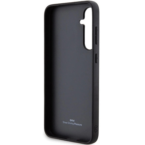 Etui BMW Leather Hot Stamp na Samsung Galaxy S23 FE - czarne – zdjęcie 6