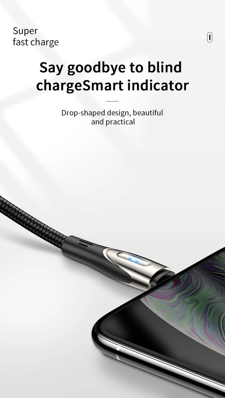 Kabel Joyroom Sharp Series S-M411 USB-A / micro USB 3A 1.2m ze - czarny – zdjęcie 11