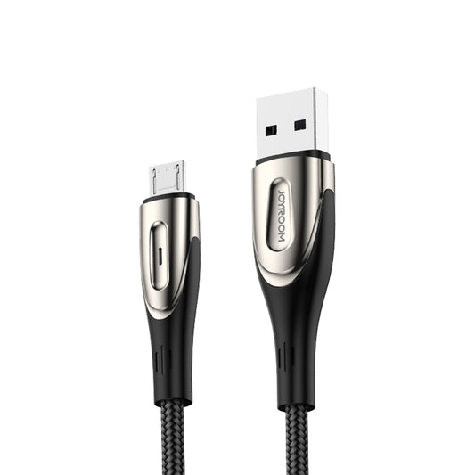 Kabel Joyroom Sharp Series S-M411 USB-A / micro USB 3A 2m ze - czarny