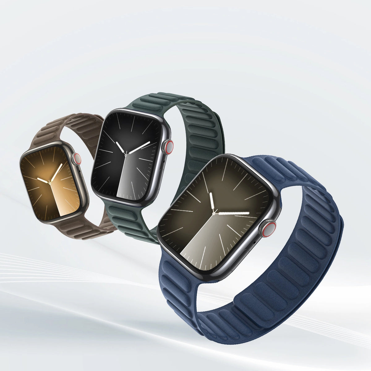 Magnetyczny pasek Dux Ducis do Apple Watch 38 / 40 / 41 mm - niebieski – zdjęcie 5