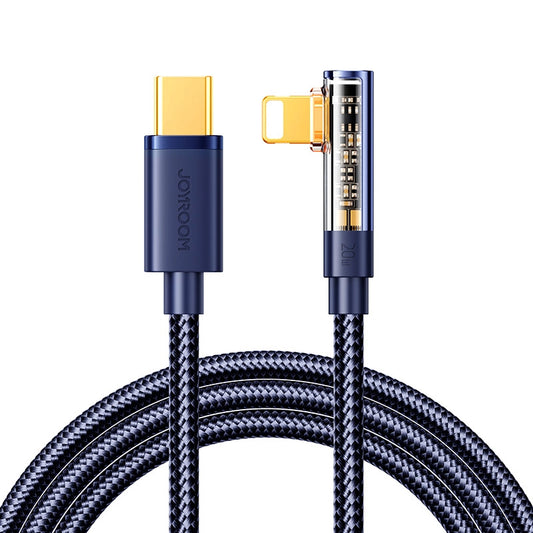 Kabel Joyroom Gaming Cable S-CL020A6 Lightning (kątowy) - niebieski