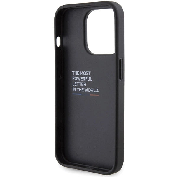 Etui BMW Grip Hot Stamp na iPhone 15 Pro Max - czarne – zdjęcie 7
