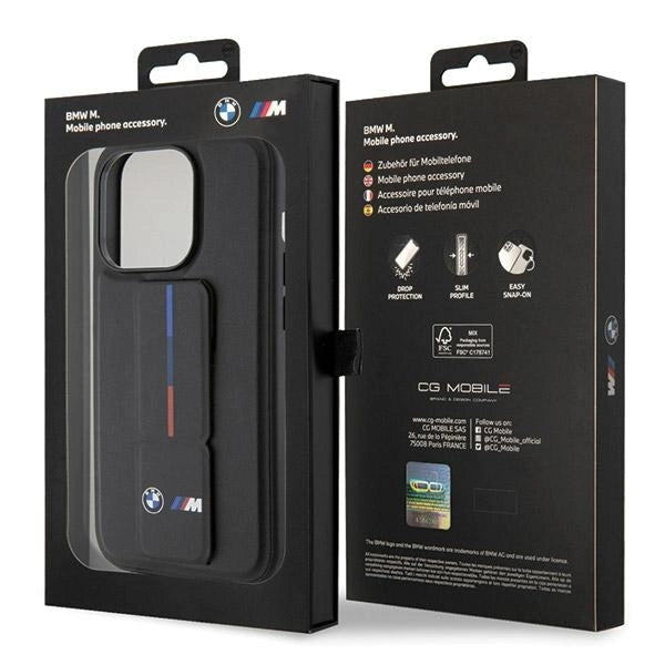 Etui BMW Grip Hot Stamp na iPhone 15 Pro Max - czarne – zdjęcie 8