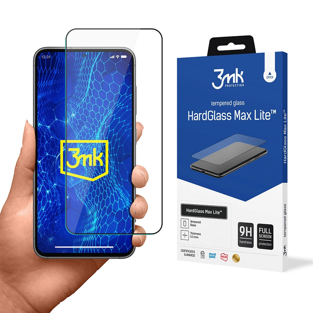 Szkło 9H 3mk HardGlass Max Lite  na Samsung Galaxy S24+