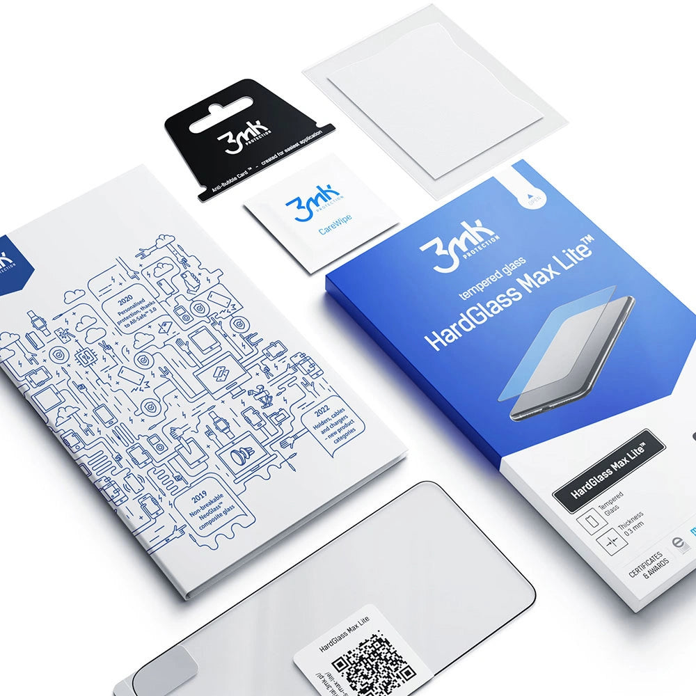 Szkło 9H 3mk HardGlass Max Lite  na Samsung Galaxy S24+