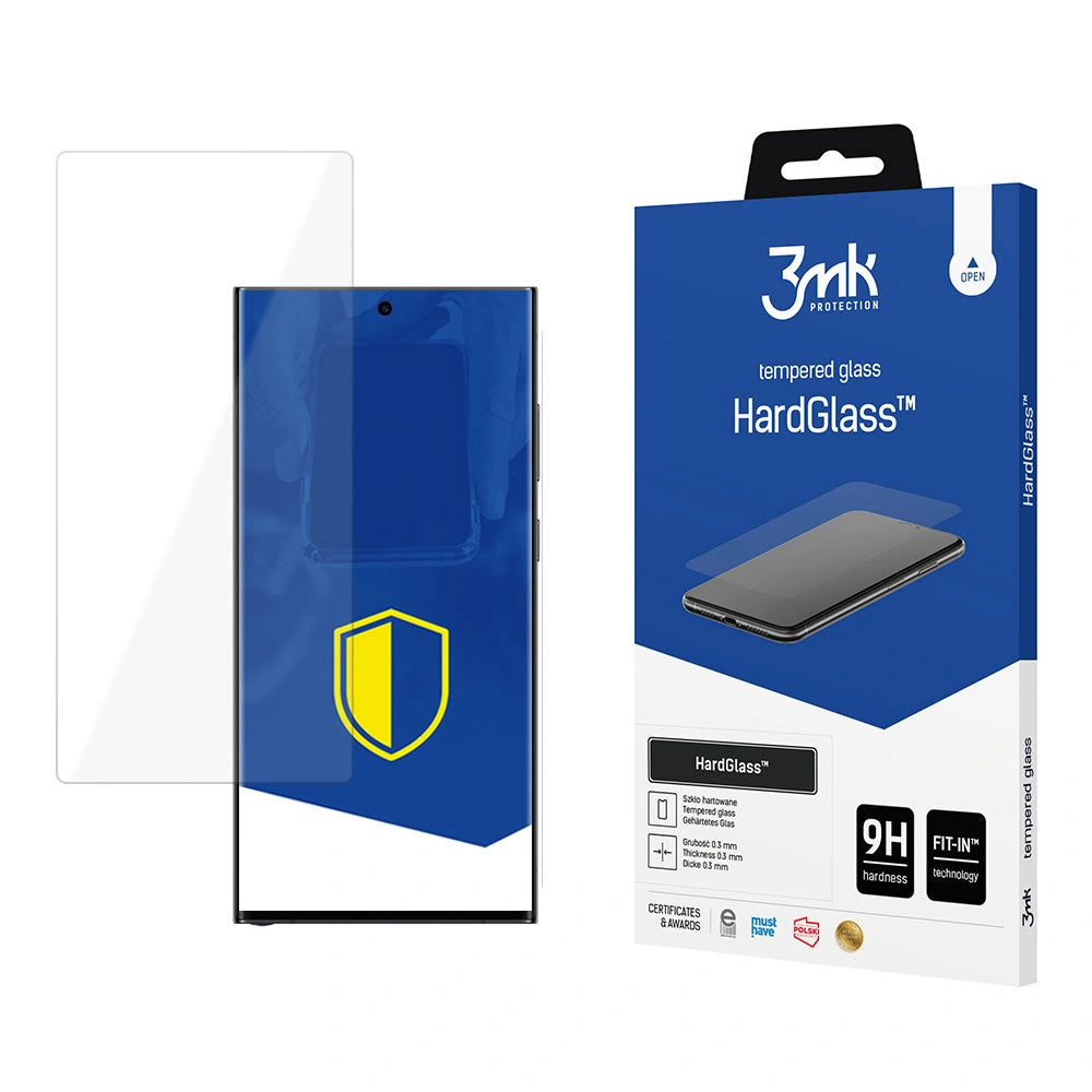 Szkło hartowane 9H 3mk HardGlass na Samsung Galaxy S24 Ultra