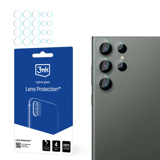 Szkło na aparat 3mk Lens Protection  hybrydowe na Samsung Galaxy S24 Ultra