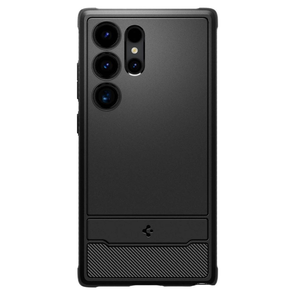 Etui Spigen Rugged Armor na Samsung Galaxy S24 Ultra - czarny mat – zdjęcie 2