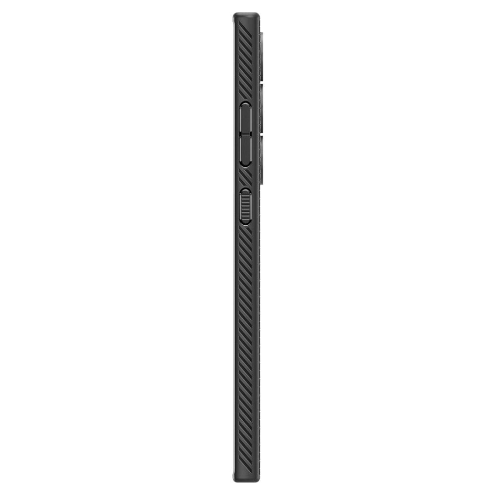 Etui Spigen Liquid Air na Samsung Galaxy S24 Ultra - czarny mat – zdjęcie 4