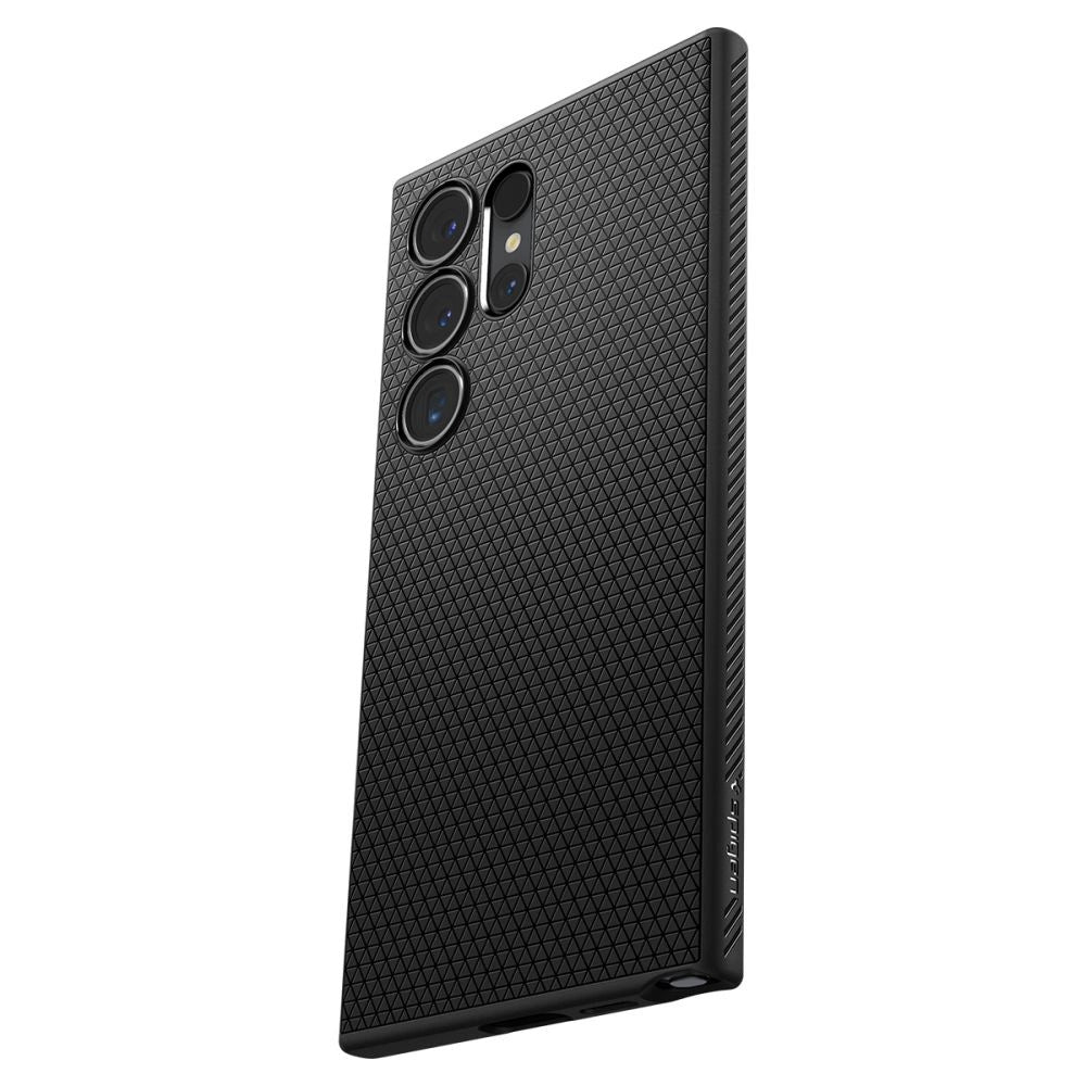 Etui Spigen Liquid Air na Samsung Galaxy S24 Ultra - czarny mat – zdjęcie 15