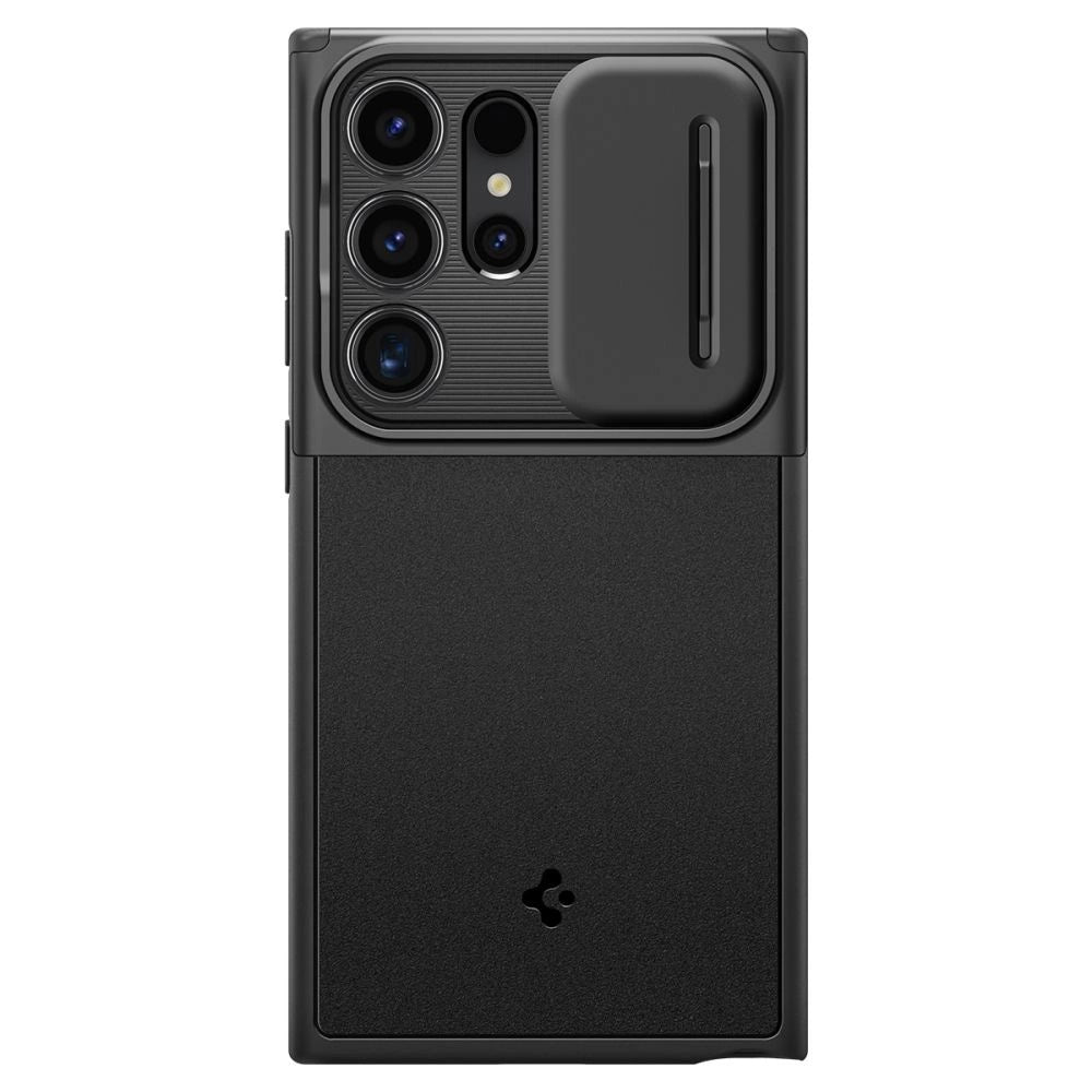 Etui Spigen Optik Armor na Samsung Galaxy S24 Ultra - czarne – zdjęcie 2