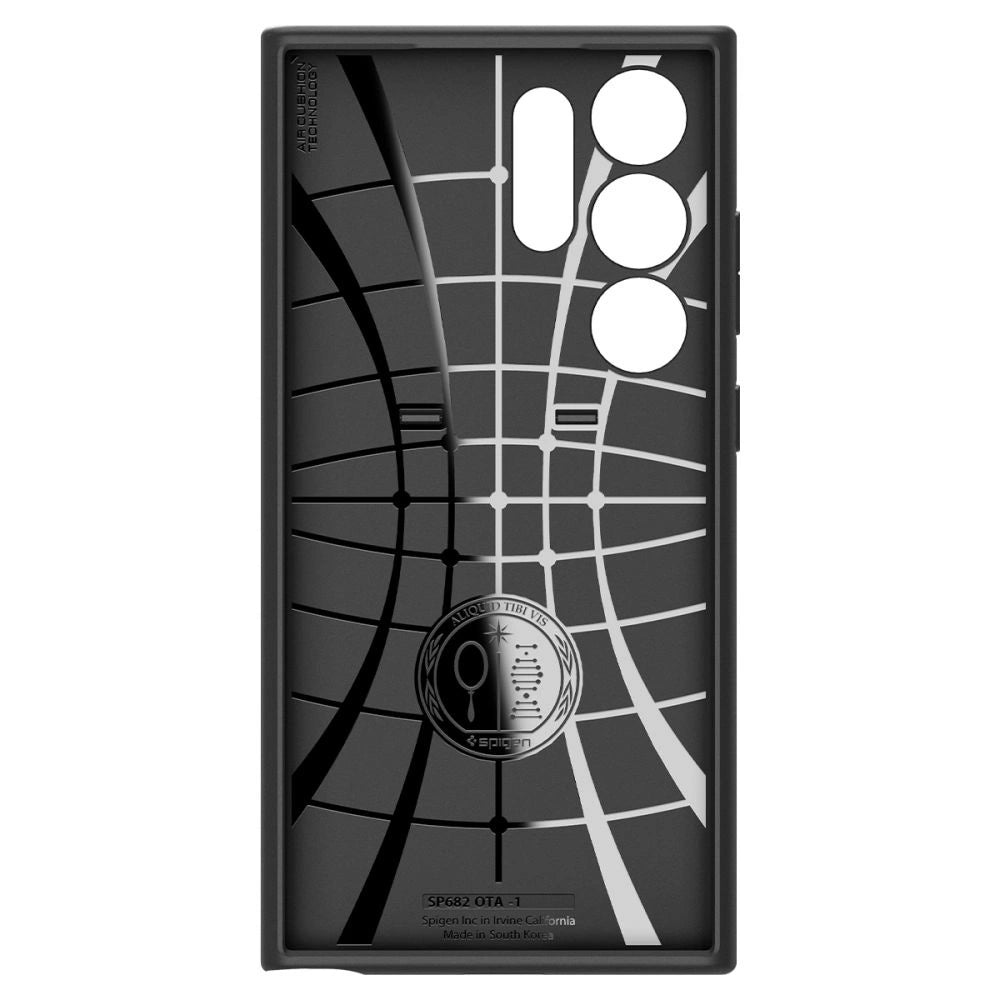 Etui Spigen Optik Armor na Samsung Galaxy S24 Ultra - czarne – zdjęcie 4