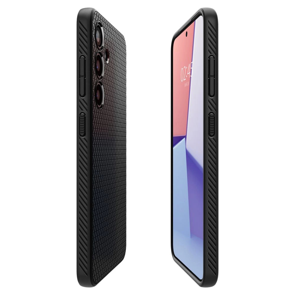 Etui Spigen Liquid Air na Samsung Galaxy S24 - czarny mat – zdjęcie 8
