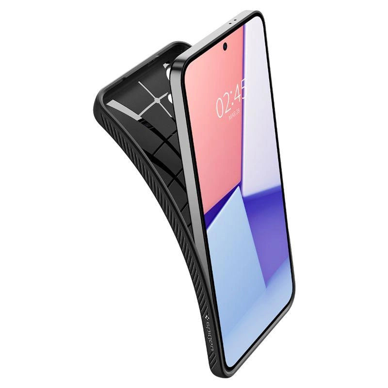 Etui Spigen Liquid Air na Samsung Galaxy S24 - czarny mat – zdjęcie 16