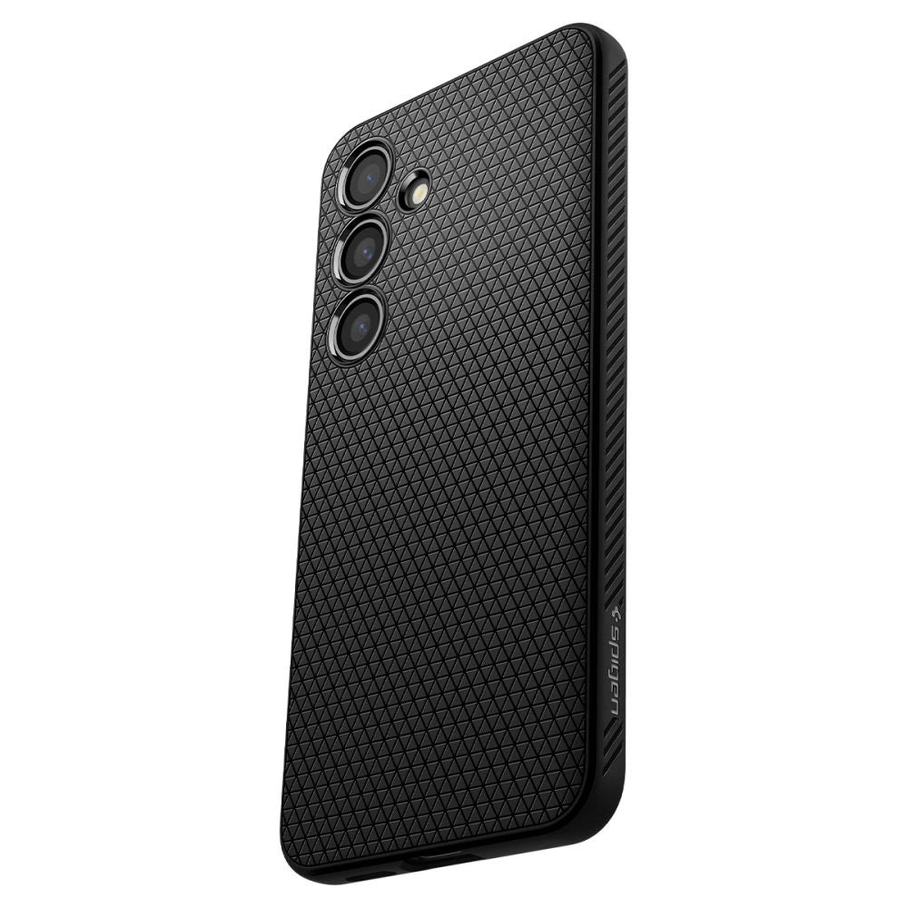 Etui Spigen Liquid Air na Samsung Galaxy S24 - czarny mat – zdjęcie 5