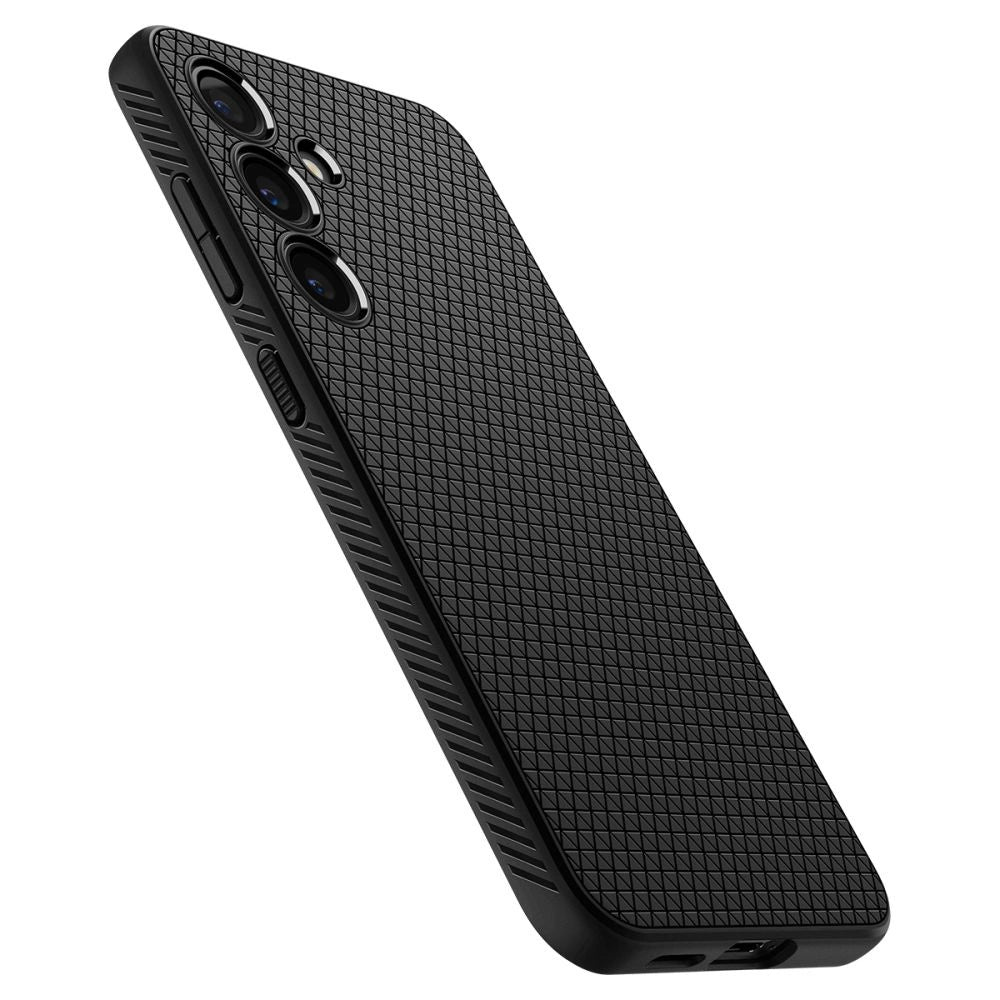 Etui Spigen Liquid Air na Samsung Galaxy S24 - czarny mat – zdjęcie 6