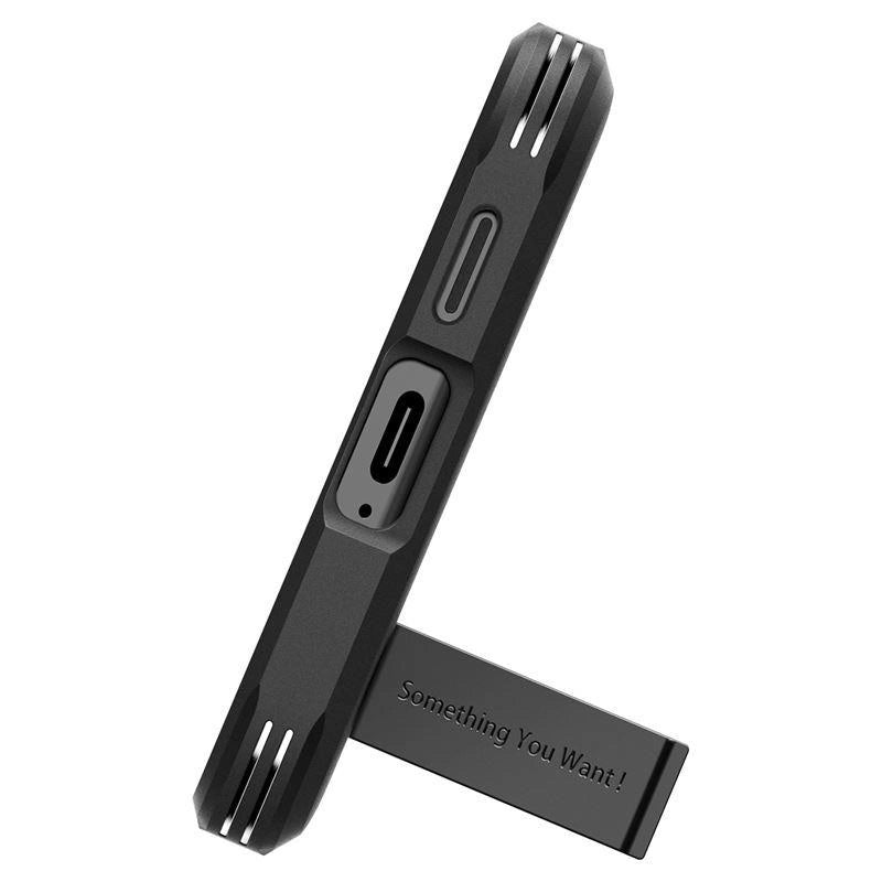 Etui Spigen Tough Armor na Samsung Galaxy S24 - czarne – zdjęcie 14