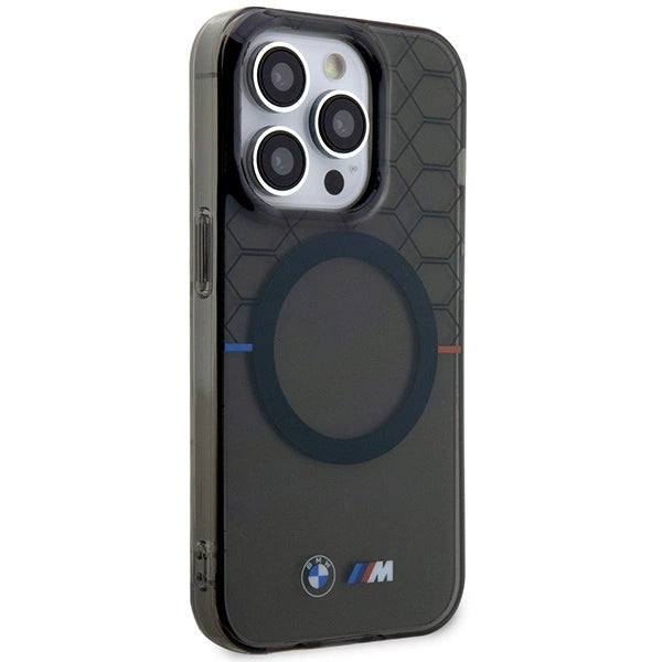 Etui BMW Pattern MagSafe na iPhone 13 Pro Max - szare – zdjęcie 4