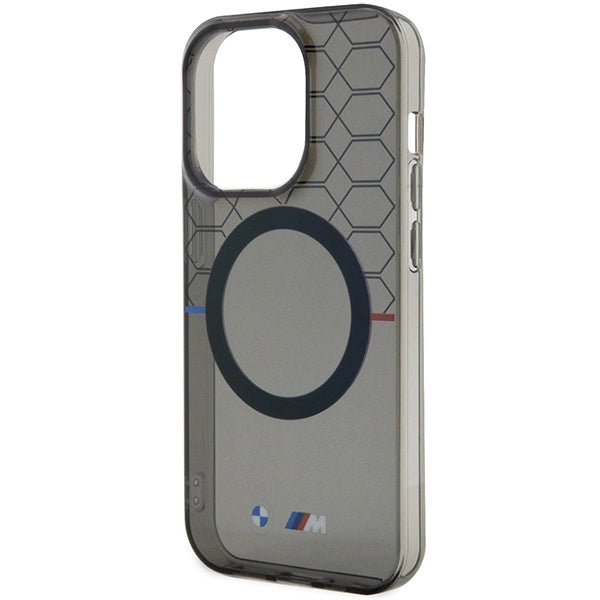 Etui BMW Pattern MagSafe na iPhone 13 Pro Max - szare – zdjęcie 6