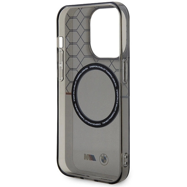 Etui BMW Pattern MagSafe na iPhone 13 Pro Max - szare – zdjęcie 7