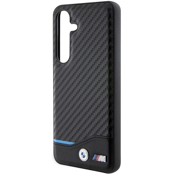 Etui BMW Leather Carbon na Samsung Galaxy S24 - czarne – zdjęcie 6