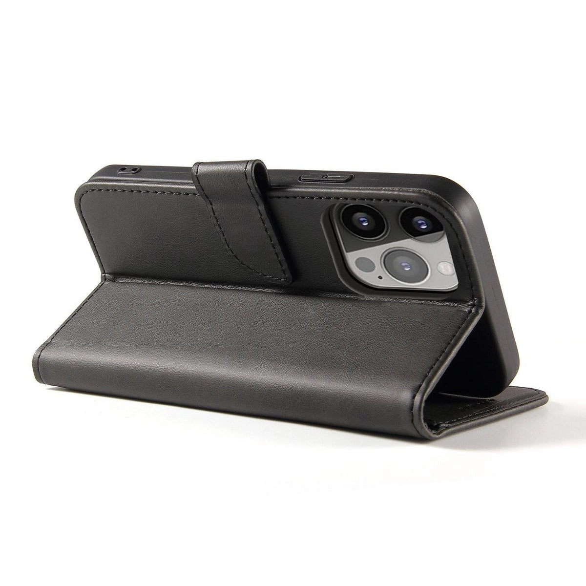 Etui Magnet Case do Huawei Nova 12 Pro z klapką i portfelem - czarne – zdjęcie 2